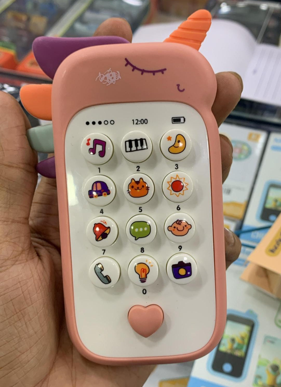 Unicorn Baby Silicone Phone